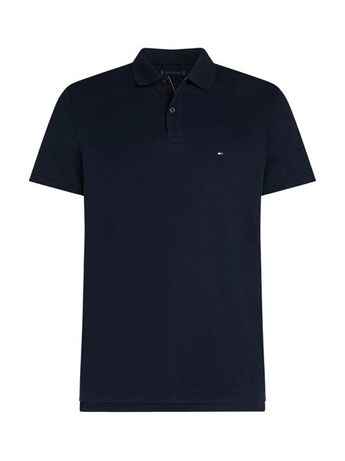 Polo uomo blu in cotone TOMMY HILFIGER | MW0MW38465DW5